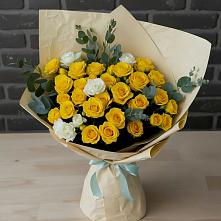 Букет цветов из:  Розы #REPLACE_PRED# Погорелках