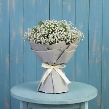Букет цветов из:  Гипсофила в Погорелках