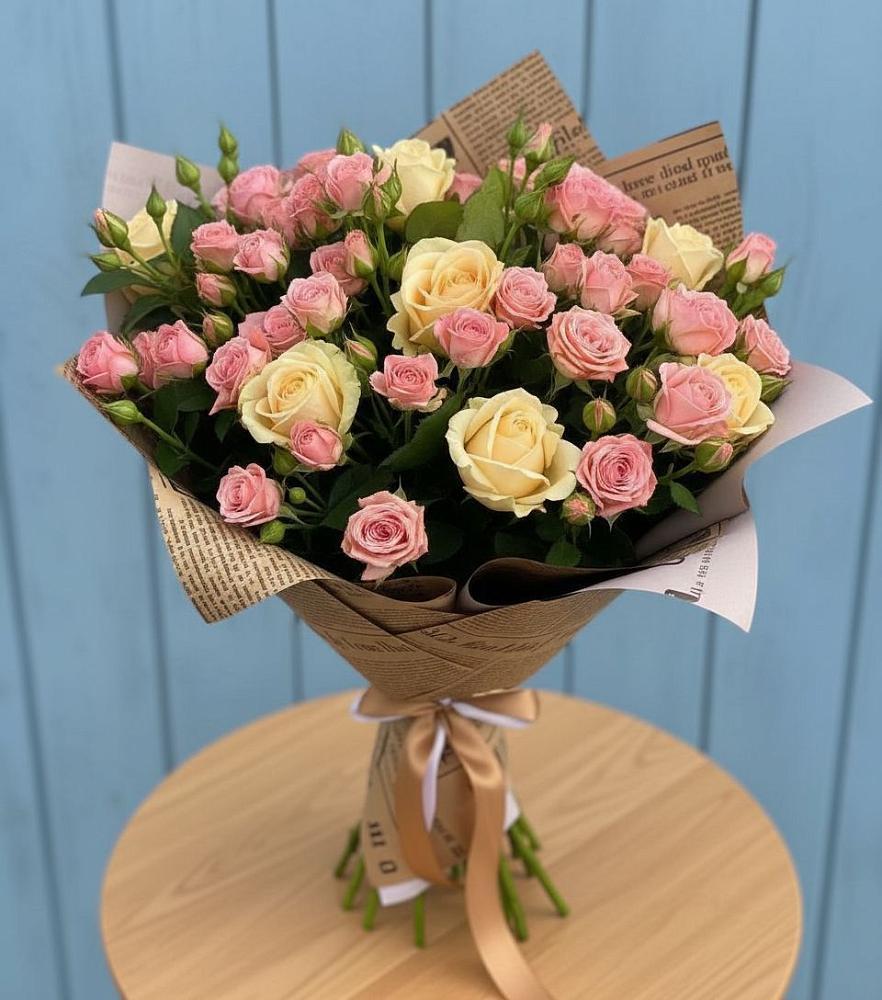 Букет цветов из: Розы в Погорелках