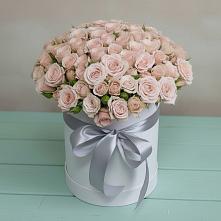 Цветочная композиция из Розы в шляпной коробке #REPLACE_PRED# Погорелках