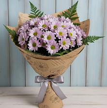 Букет цветов из:  Хризантемы в Погорелках