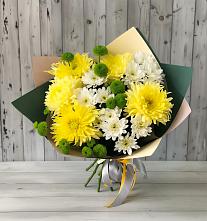 Букет цветов из:  Хризантемы в Погорелках