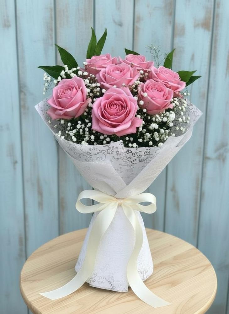 Букет цветов из: Розы в Погорелках