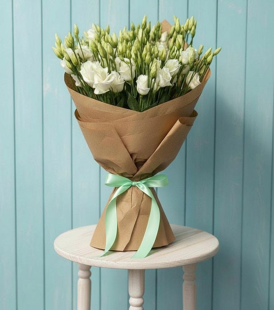 Букет цветов из: Лизиантусы в Погорелках