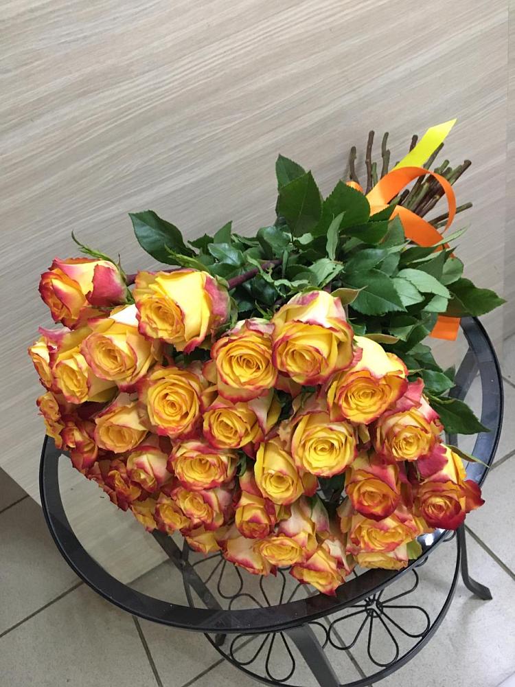 Букет Желтые розы в Погорелках