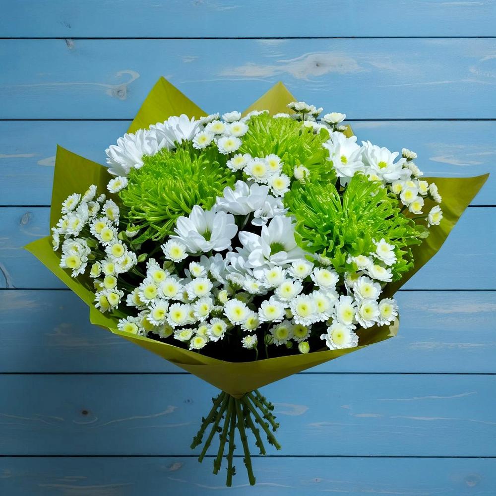 Букет цветов из: Хризантемы в Погорелках