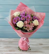 Букет цветов из:  Герберы #REPLACE_PRED# Погорелках