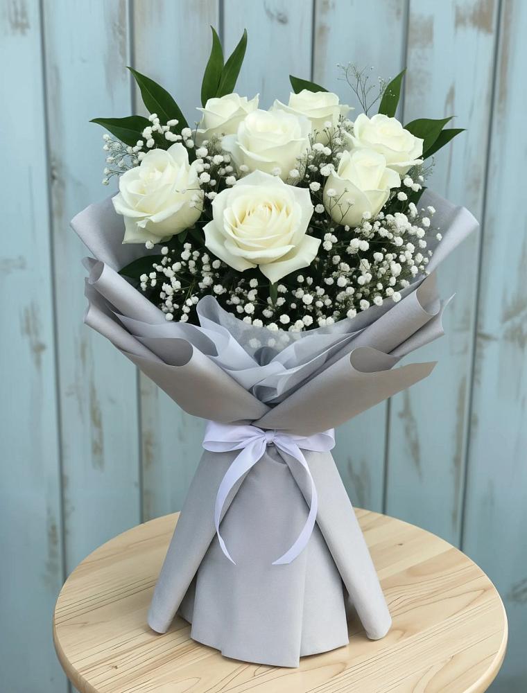 Букет цветов из: Розы в Погорелках