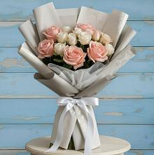 Букет цветов из:  Розы в Погорелках