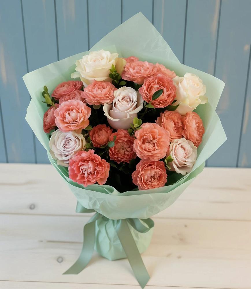 Букет цветов из: Розы в Погорелках