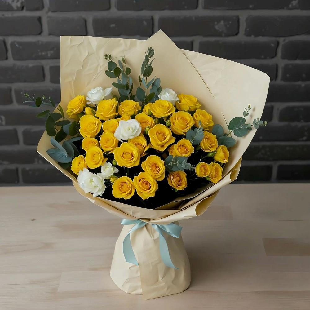 Букет цветов из: Розы в Погорелках