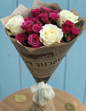 Букет цветов из:  Розы #REPLACE_PRED# Погорелках