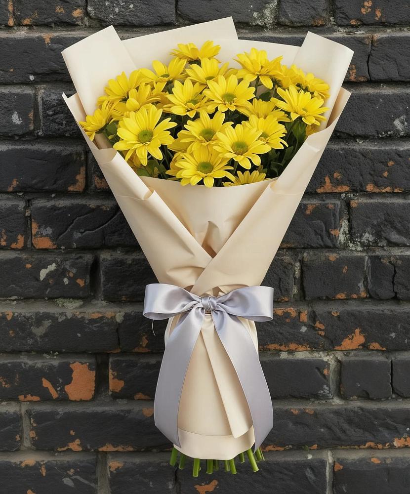 Букет цветов из: Хризантемы в Погорелках