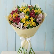 Букет цветов из:  Альстромерии #REPLACE_PRED# Погорелках