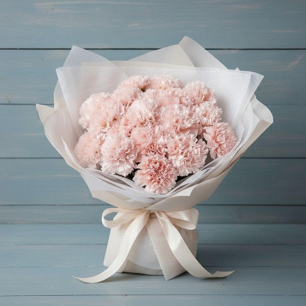 Букет цветов из: Гвоздики в Погорелках