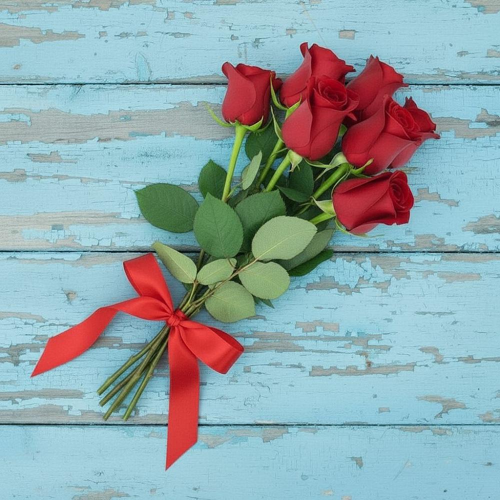 Букет Красные розы в Погорелках