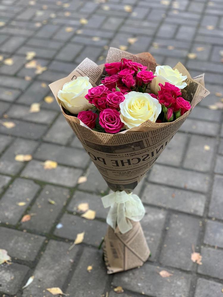 Букет цветов из: Розы в Погорелках