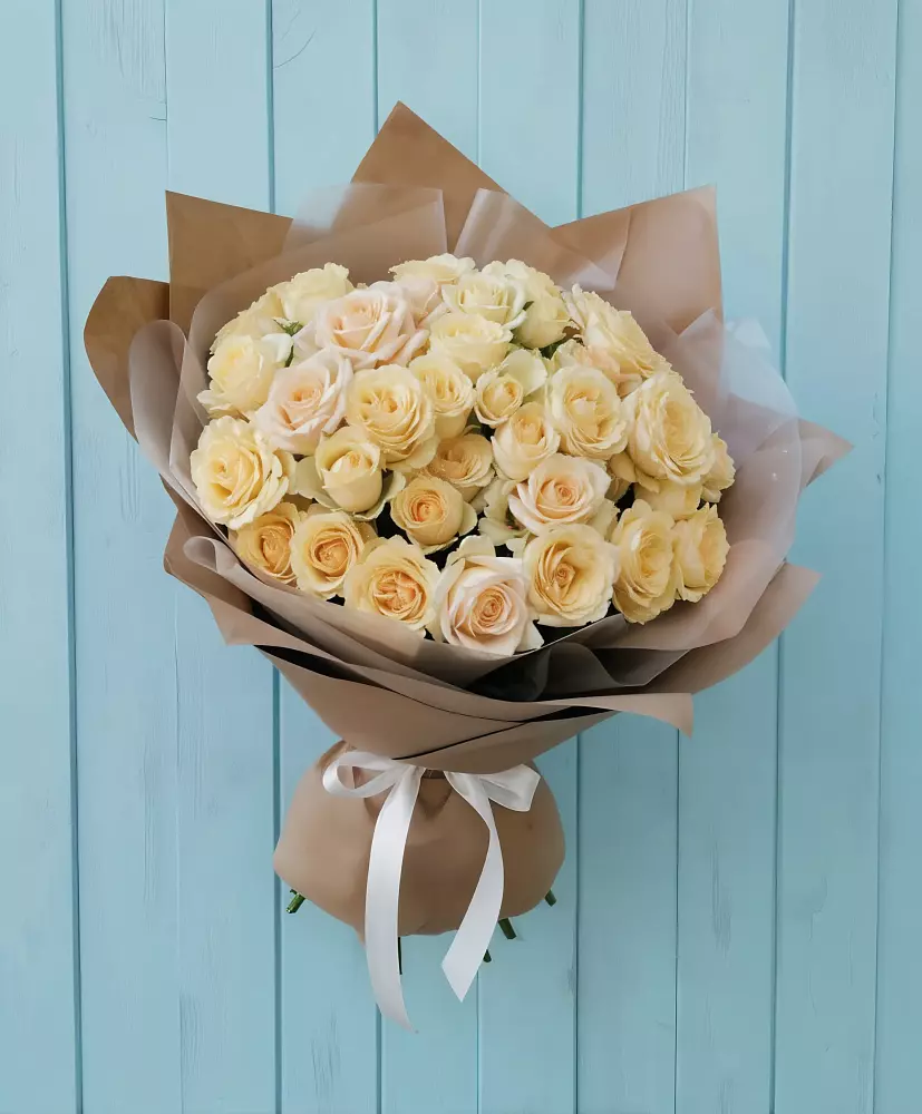 Букет Кремовое облако в Погорелках