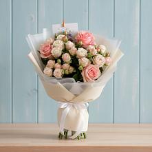 Букет цветов из:  Розы в Погорелках