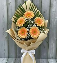 Букет цветов из:  Герберы #REPLACE_PRED# Погорелках