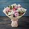 Букет цветов из: Хризантемы, Альстромерии и Розы в Погорелках